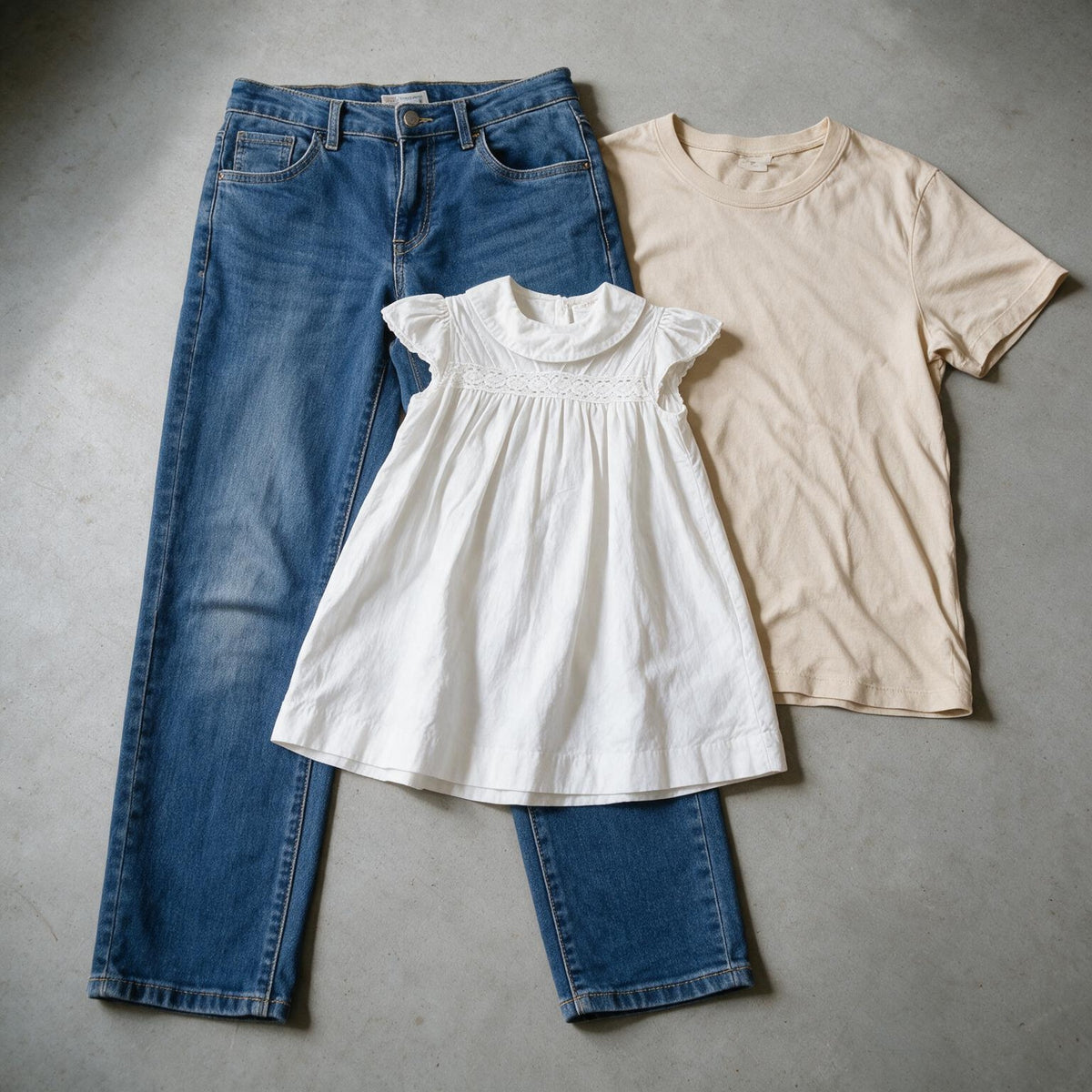 Mini mixed adult and kids pack of grade A second-hand clothing
