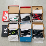 Pack Zapatillas Deportivas Mix - pares en su caja original (Nike, Puma, Salomon, Under Armour, Columbia)