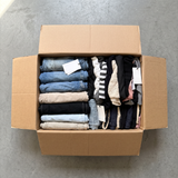 Pack Bershka - caja abierta con vaqueros y punto